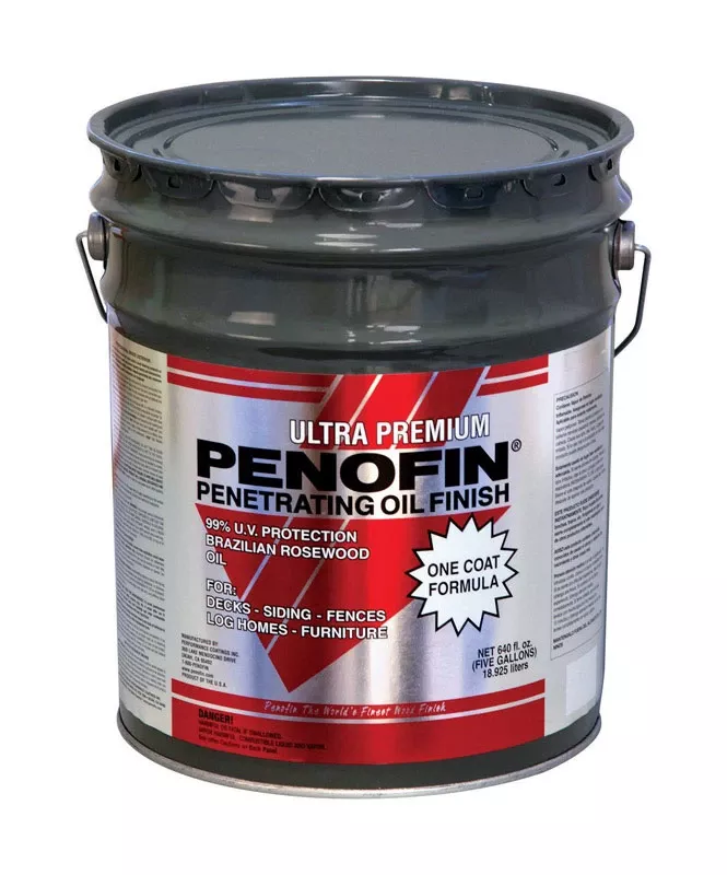 Ultra Premium Transparent Clear Oil-based Wood Stain 5 Gallon Container