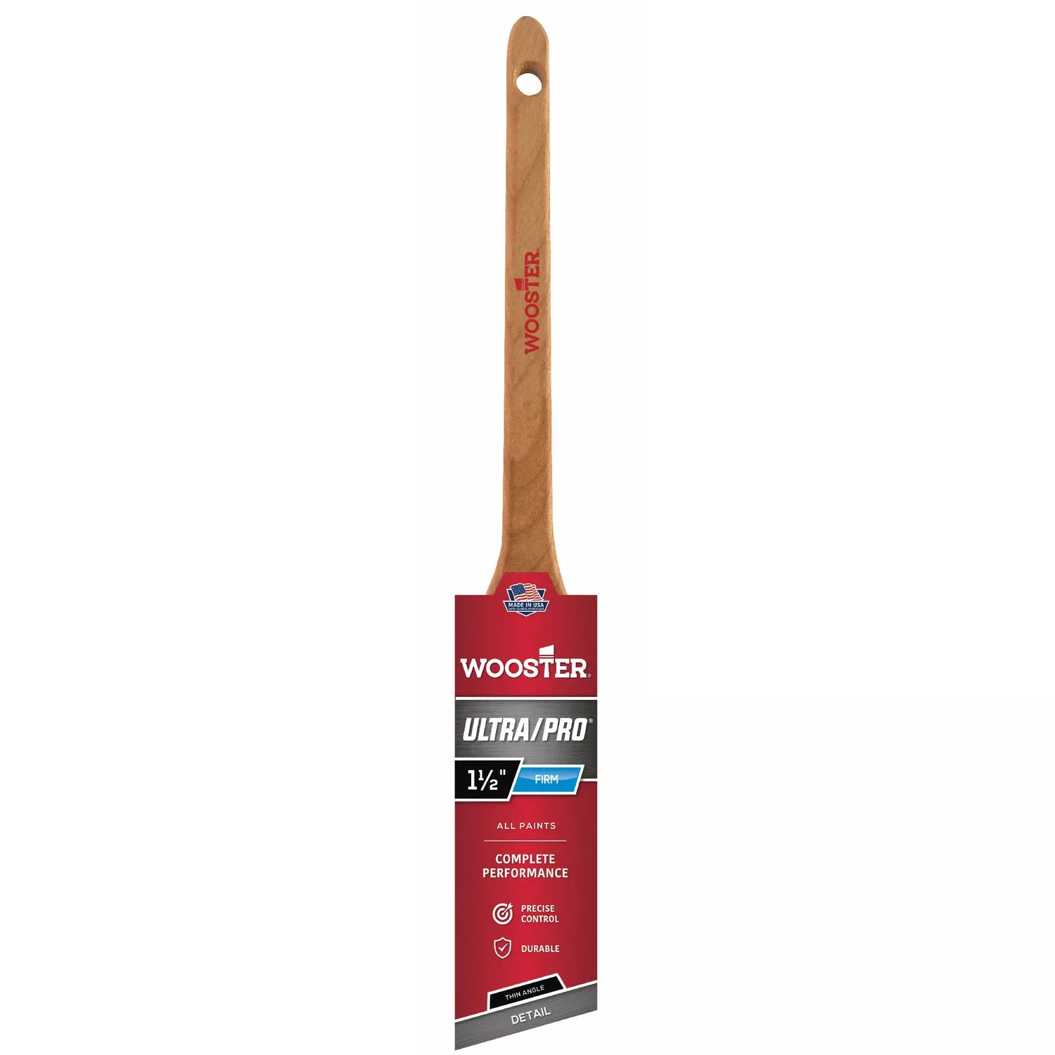 Ultra/Pro Firm Willow Thin Angle Sash Paint Brush, 1-1/2-In.