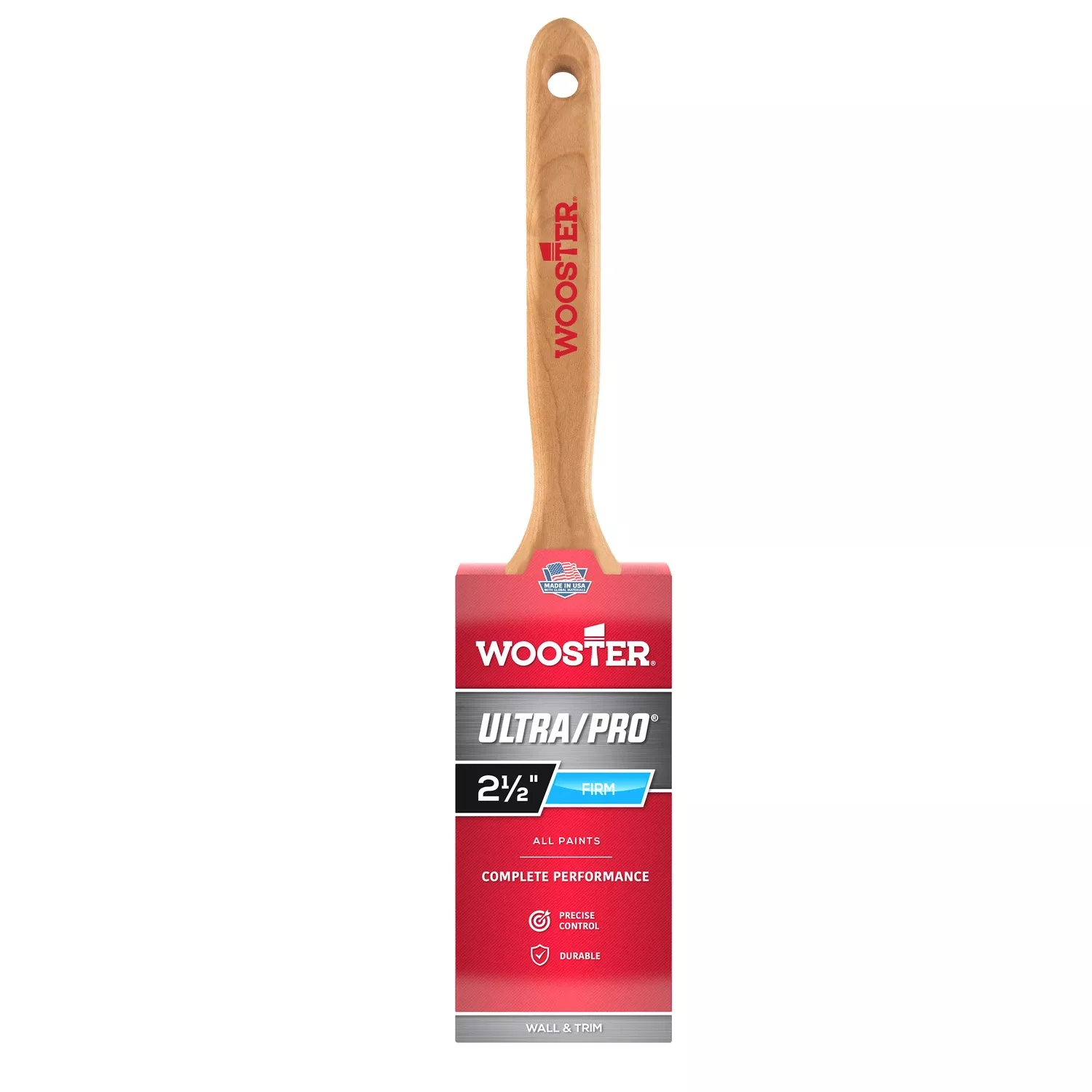 Ultra/Pro Mink Flat Sash Paint Brush, Firm, 2.5-In.