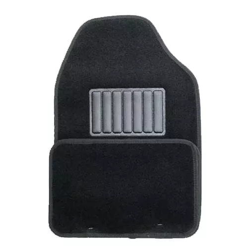 Universal Car & Truck Black Carpet Floor Mats Set of 4 CCFMBLK