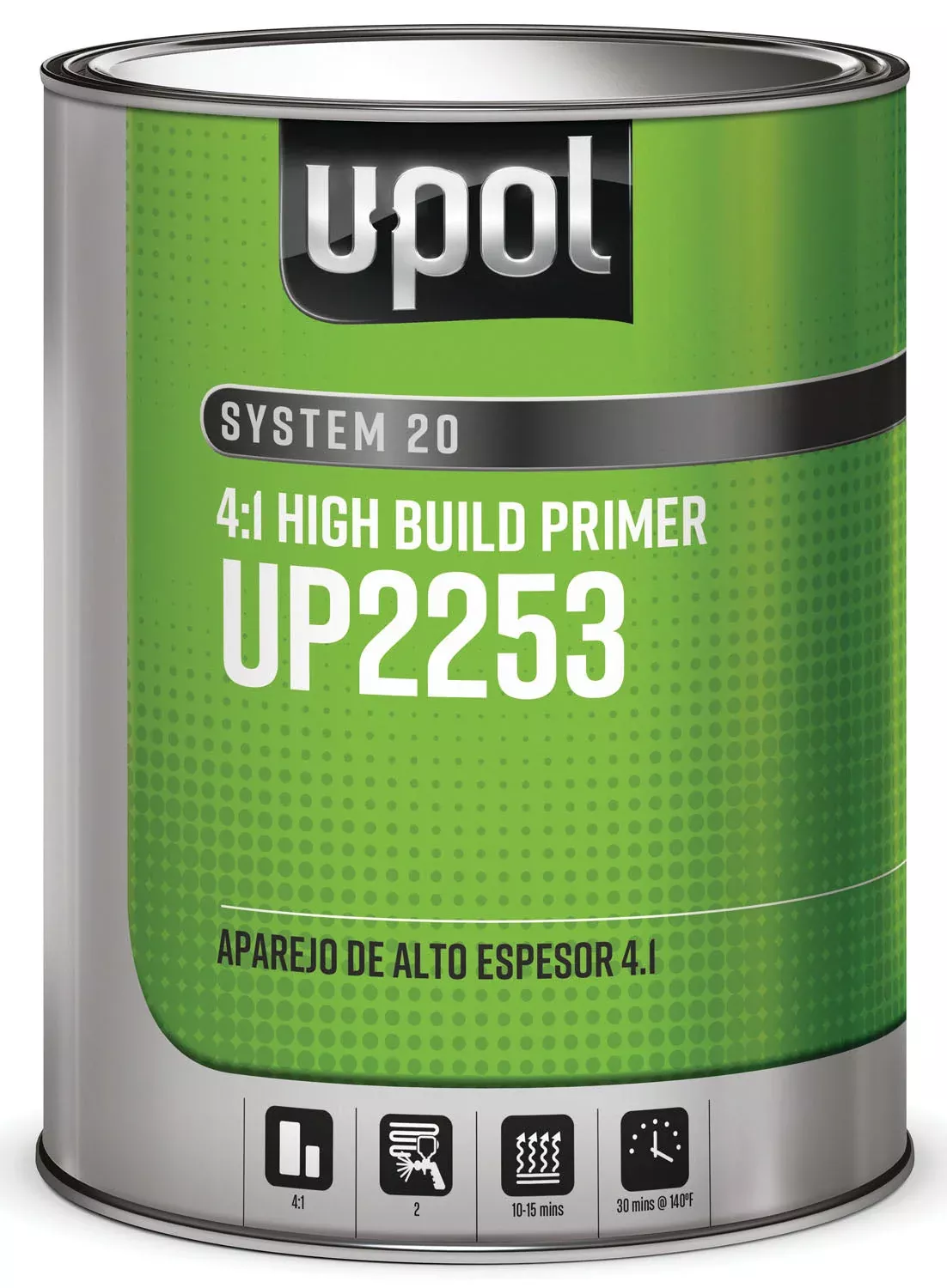Upol 2253 System 20 4:1 High Build Primer Gray - 1 Gallon