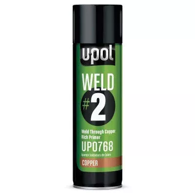 Upol 768 Weld#2 Weld Through Rich Primer, Copper, Aerosol