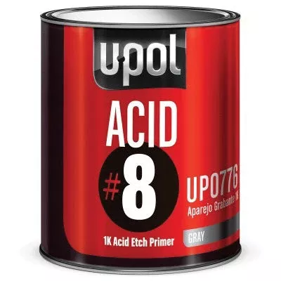Upol 776 Acid #8 - Etch Primer M.I.R. Compliant, Gray, 1 Liter