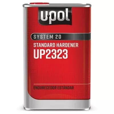 Upol System 20 2323 Standard Hardener, Liquid, Clear, 1 L, Tin