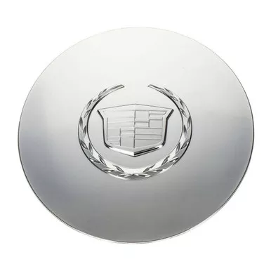 *USED* C4575 2003 2004 2005 2006 Cadillac 7-3/4" Escalade OEM Chrome Center Cap # 9594878 # 9594877 ESV Wheel Cover Hubcap Hub Cap