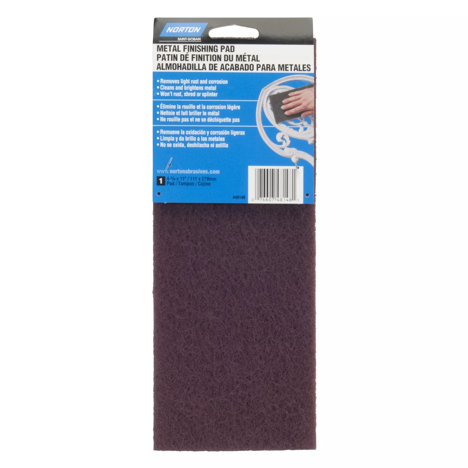 Very Fine Metal Finishing Pad 1 Pk