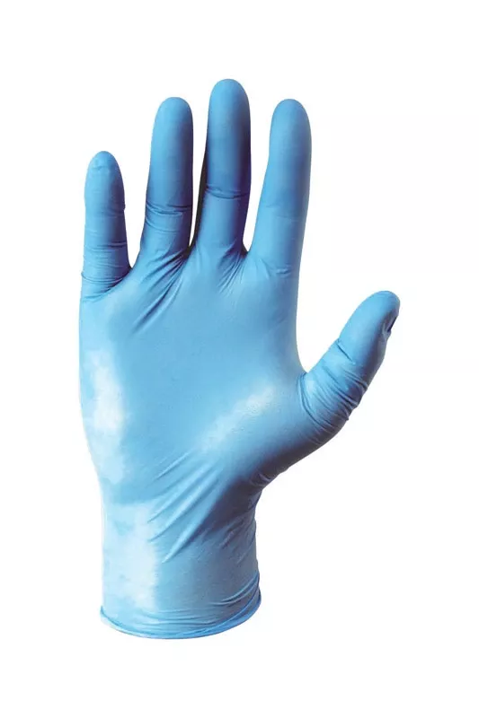 West Chester PosiShield Nitrile Disposable Gloves One Size Fits All Blue 20 Pk