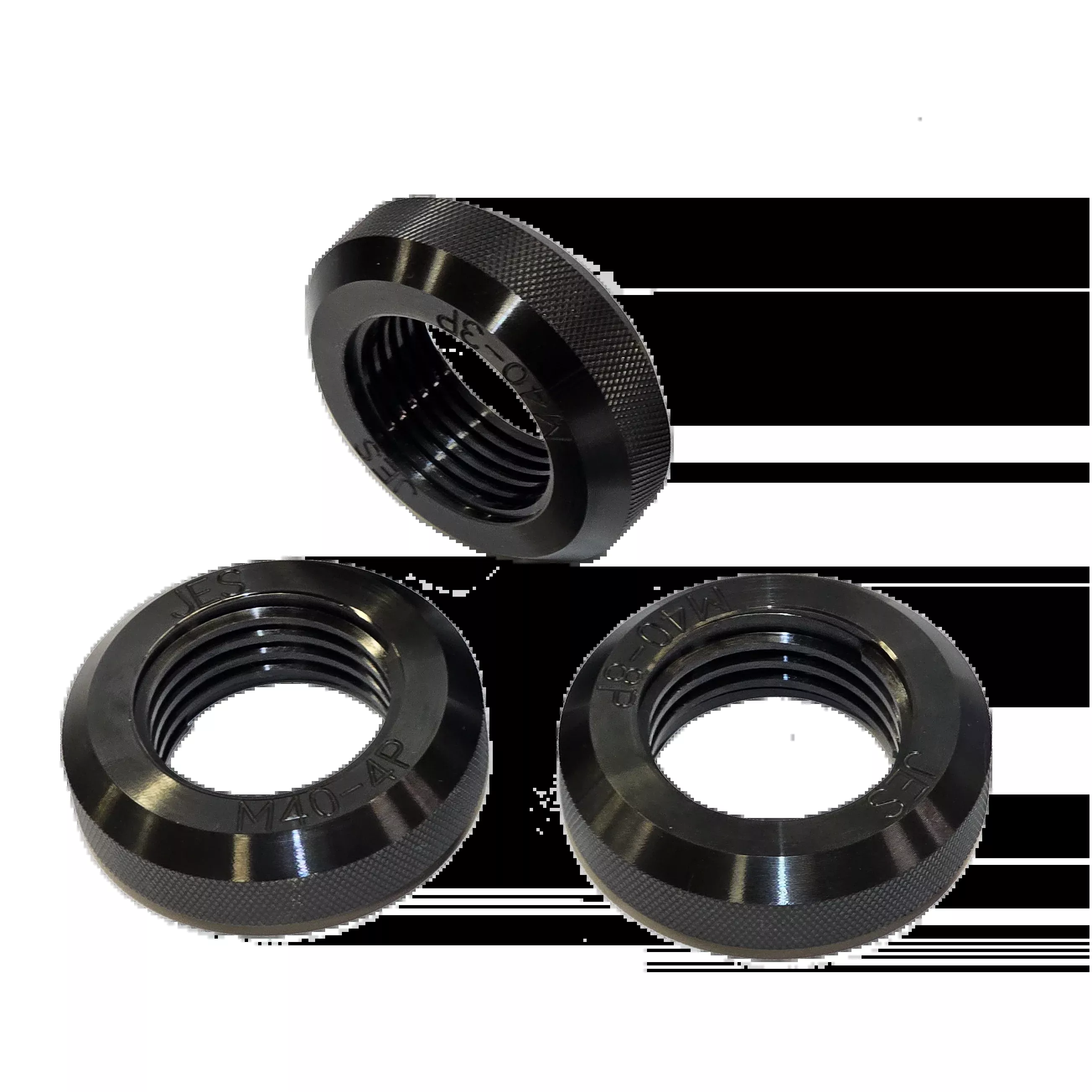 Wheel Balancer Shaft Thread Identifier Gauges - 3pcs (40mm)