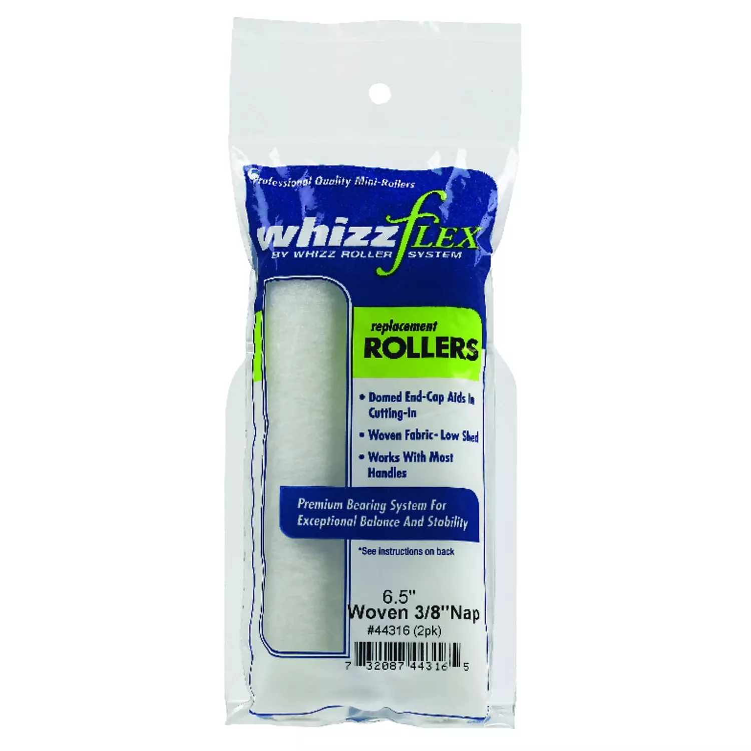 WHIZ 2PK 6.5x3/8 Cover