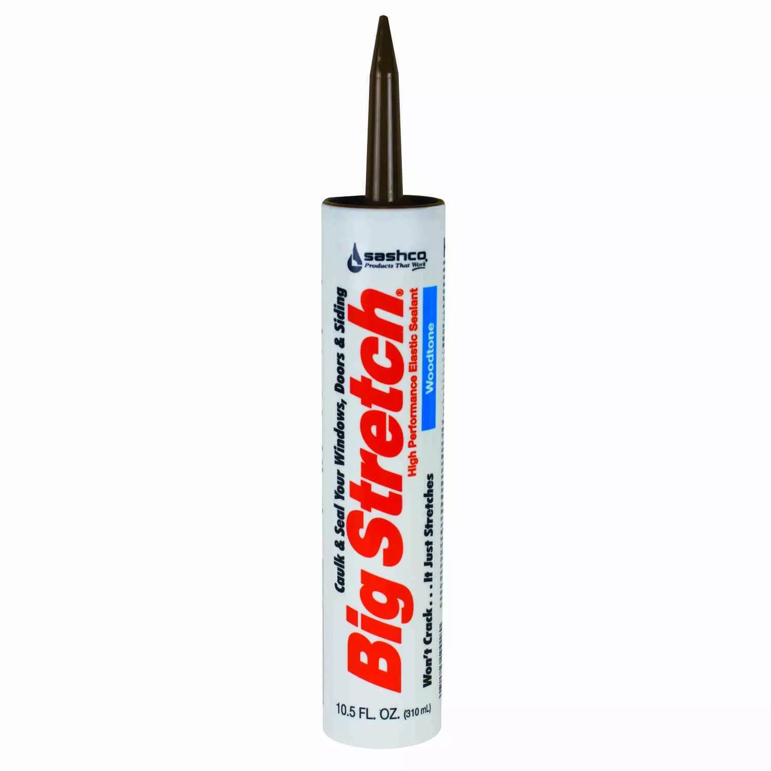 Window Sealant, Woodtone Acrylic Rubber, 10.5-oz.