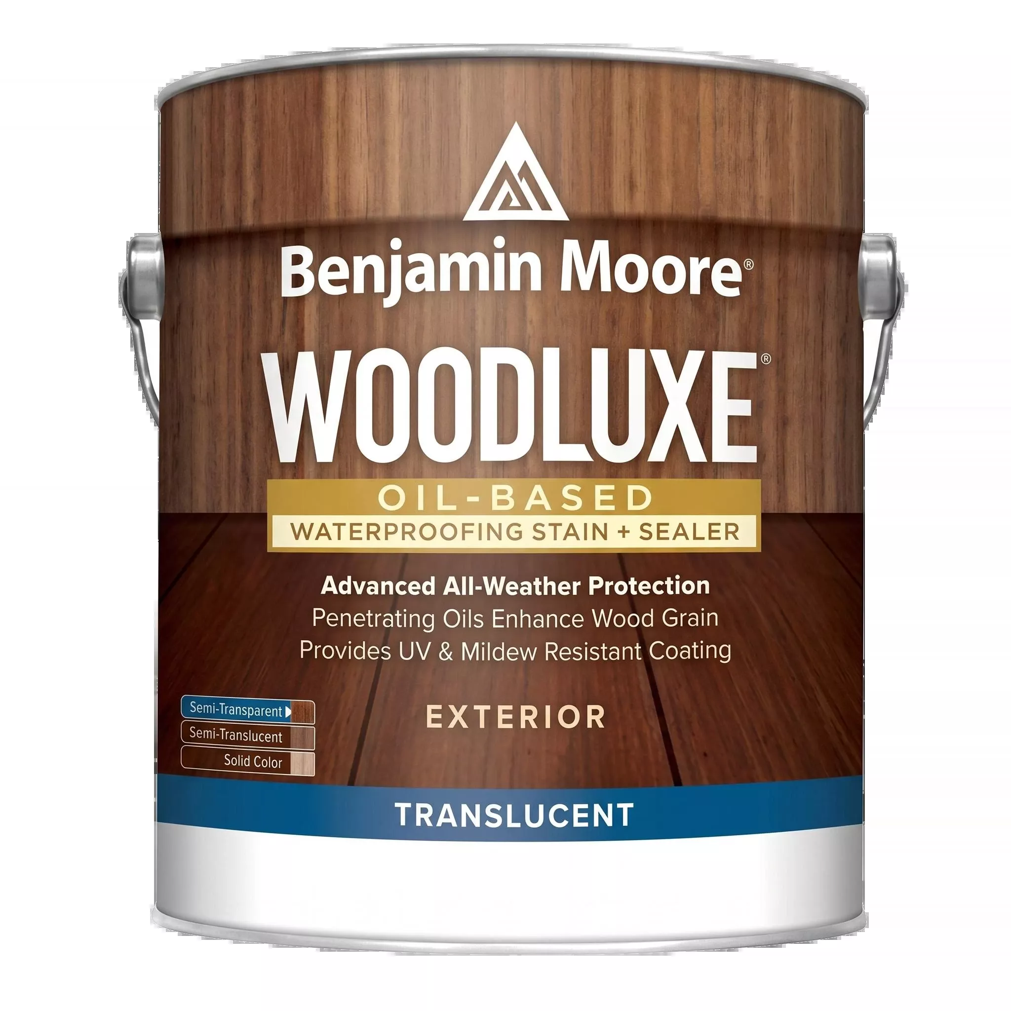 Woodluxe Oil-Based Waterproofing Stain + Sealer - Translucent