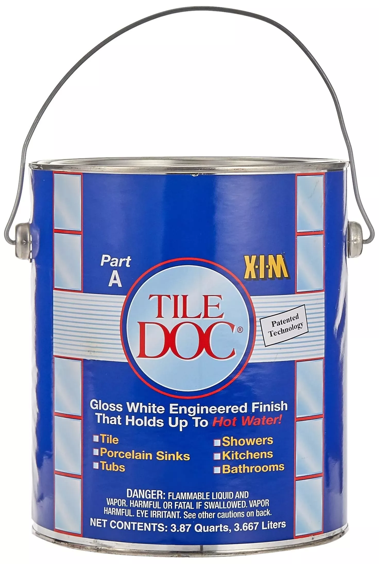 XIM TILE DOC 2PART KIT WHITE
