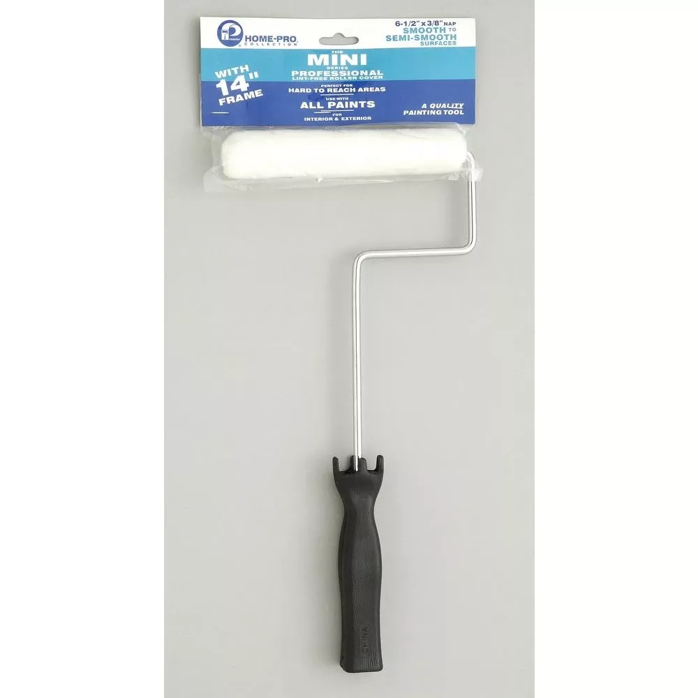 Z-Pro 6.5 In. X 1/2 In. Semi-Rough Knit Paint Roller Cover & Frame